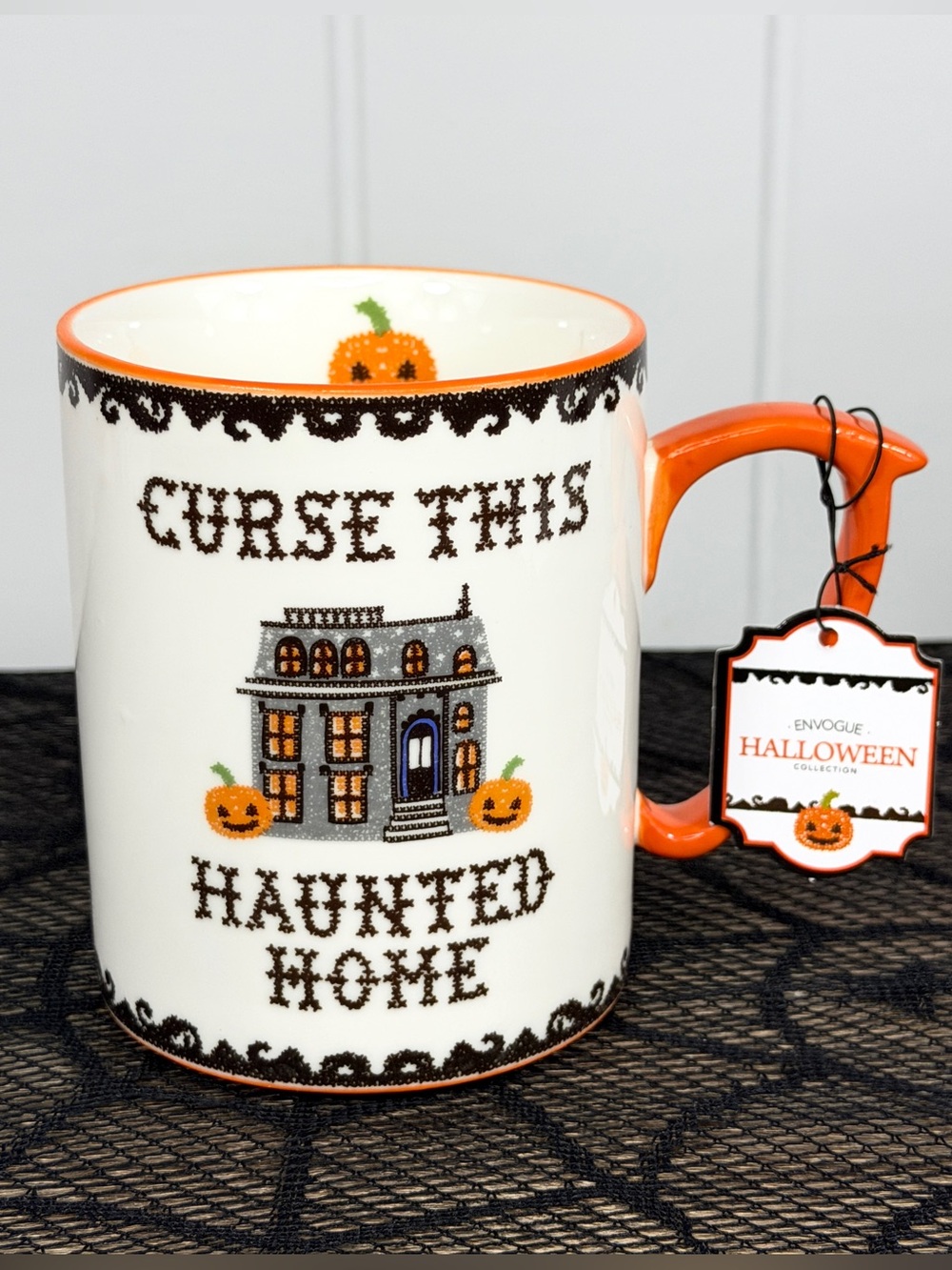 NEW Envogue Curse This Haunted House Halloween Mug